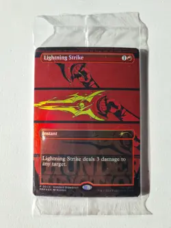 Lightning Strike P 0004 Promo Holo Sealed Promo Pack (5x copies) - Image 1