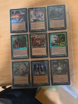 MTG GREEN SPELLS RARES AND FOILS G - Image 1
