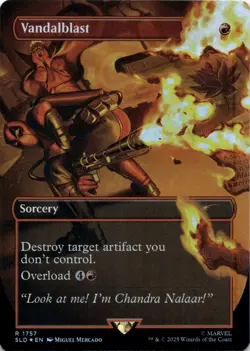 Vandalblast (1757) (Rainbow Foil) Secret Lair Drop Foil Magic MTG NM - Image 1