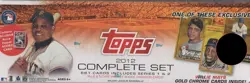 2012 Topps Baseball Card Set (661) Series 1 & 2 + Willie Mays Gold Chrome Card - Image 1