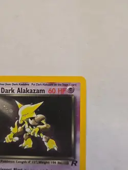 Pokemon Dark Alakazam 1/82 Holo Team Rocket Set - Image 4