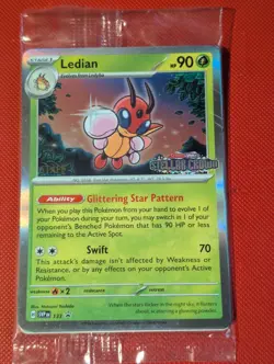 Pokemon TCG - Stellar Crown Prerelease Staff Promo Sealed SVP133 134 135 136 - Image 1