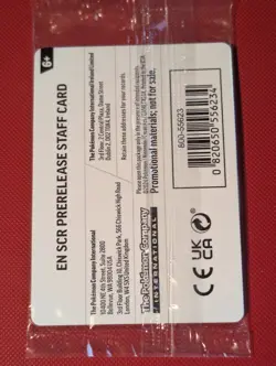 Pokemon TCG - Stellar Crown Prerelease Staff Promo Sealed SVP133 134 135 136 - Image 2