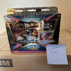 Pokemon TCG: Shining Fates Mad Party Pin Collections Box - Galarian Mr. Rime - Image 1