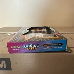 Pokemon TCG: Shining Fates Mad Party Pin Collections Box - Galarian Mr. Rime - Image 5