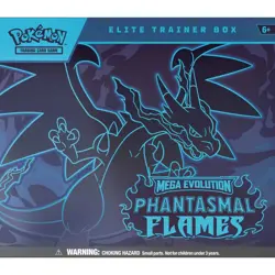 Pokemon TCG Mega Evolution — Phantasmal Flames Elite Trainer Box ETB - Image 1