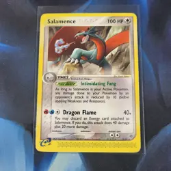 Pokemon TCG Salamence 19/97 Ex Dragon HP/MP - Image 1