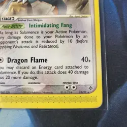Pokemon TCG Salamence 19/97 Ex Dragon HP/MP - Image 2