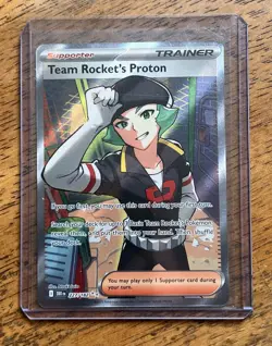 Pokemon TCG Team Rockets Proton 227/182 Full Art Sv10: Destined Rivals - Image 1