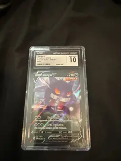 CGC 10 Gem Mint Gengar V Ultra Rare SWSH Fusion Strike 156/264 Pokemon - Image 1