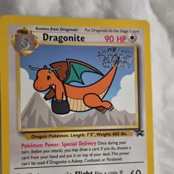 Pokemon Dragonite no.5 WB Movie promo Wizards of the Coast. Never Played With - Image 3