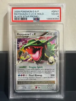 Rayquaza C LV.X DP47 Black Star Promo Holo 2009 Pokemon PSA 4 - Image 1