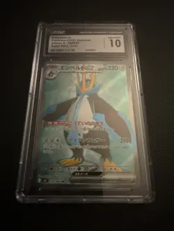 2025 Pokemon Inferno X Japanese Empoleon Ex Super Rare #099 CGC 10 - Image 1