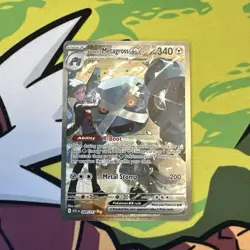 Pokemon Ascended Heroes Steven’s Metagross ex 289/217 Special Illustration Rare - Image 1