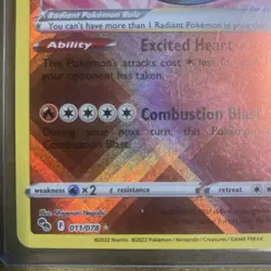 Radiant Charizard Radiant Rare Pokemon GO 011/078 - Image 3