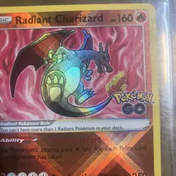 Radiant Charizard Radiant Rare Pokemon GO 011/078 - Image 5