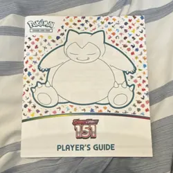 Pokemon Scarlet & Violet 151 Player's Guide Snorlax English Paper - Image 1