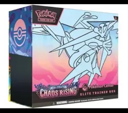 Chaos Rising Pokemon Center Elite Trainer Box ETB Sealed and CONFIRMED PREORDER - Image 1