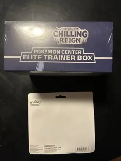 Pokemon Center ETB Chilling Reign Ice Rider Calyrex with Compensation Pack - Image 3