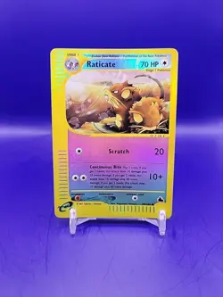 Pokemon TCG English Card e-Series Skyridge Raticate Reverse Holo 89/144 HP - Image 1