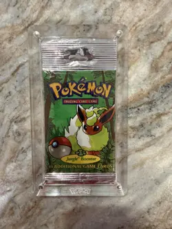 WOTC Pokemon Jungle Booster Pack - Long Crimp Flareon Artwork. Unweighed. - Image 1