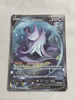 Pokemon TCG Galarian Articuno v Chilling Reign Holo Ultra Rare 170/198 - Image 1