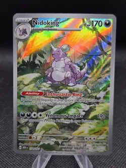 Nidoking 174/165 Pokemon Scarlet & Violet 151 - NM - Image 1