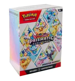 New Sealed- Pokemon TCG Prismatic Evolutions Booster Bundle/ 6 Booster Packs - Image 1
