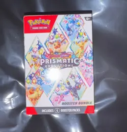 New Sealed- Pokemon TCG Prismatic Evolutions Booster Bundle/ 6 Booster Packs - Image 2