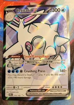 Pokemon Cetitan 210/182 Ultra Rare Destined Rivals NM - Image 1