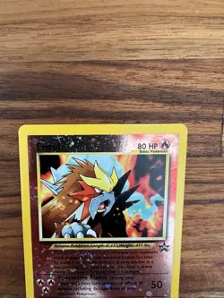 Pokemon TCG Entei Wizards Black Star Promos 34 Holo Promo Promo - Image 4