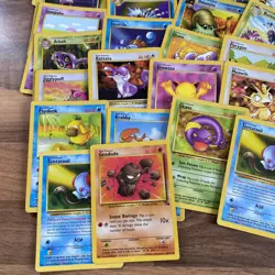 Pokemon Vintage Card Bundle Job Lot Original 1999 Mixed Cards - Image 4