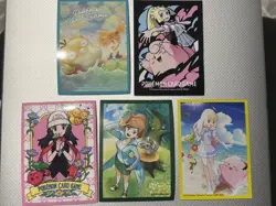 Pokemon center Individual Card Sleeves Lot X 5- Rare - Image 1