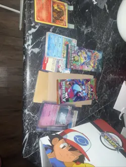 Pokemon Card Lot @one Piece And Card Binder - Image 1