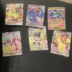 Pokemon VMAX Holo Card Lot - Charizard, Snorlax, Rillaboom - 6 Cards - Image 1