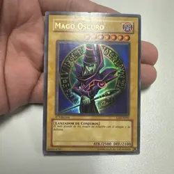 SPANISH Dark Magician LDD-S005 LOB Ultra Rare 1st Edition Yugioh 7940 - Image 1