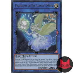 Yugioh Protector of The Agents - Moon GFTP-EN011 Ultra Rare 1st Edition NM - Image 1