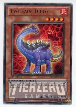 Yugioh Evolsaur Diplo PHSW-EN021 Rare 1st Edition NM/LP - Image 1
