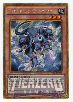Yugioh Peropero Cerperus PGL2-EN008 Gold Rare 1st Edition NM/LP - Image 1
