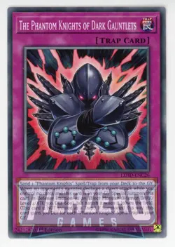 Yugioh The Phantom Knights of Dark Gauntlets LEHD-ENC26 Common 1st Edition NM/LP - Image 1