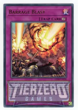 Yugioh Barrage Blast LED4-EN038 Ultra Rare 1st Edition NM/LP - Image 1