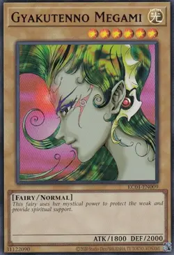 Near Mint, English Yu Gi Oh Gyakutenno Megami - KC01-EN009 - Ultra Rare - Unlimi - Image 1