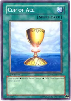 Cup of Ace - LODT-EN050 - Common - Unlimited Edition - Lightly Played - Light of - Image 1