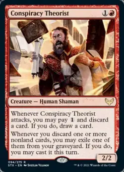 Conspiracy Theorist - Near Mint MTG Strixhaven - Image 1