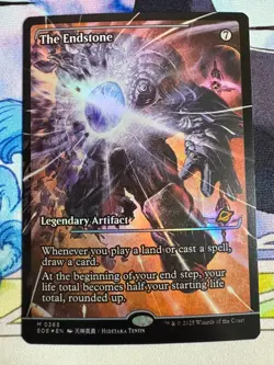 2025 MTG Edge Of Eternities The Endstone Showcase Foil #365 - Image 1