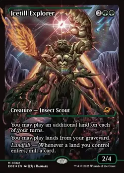 Icetill Explorer - Foil Showcase EOE NM MTG - Image 1