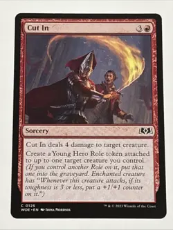 MTG Wilds of Eldraine Cut In 0125 NM - Image 1