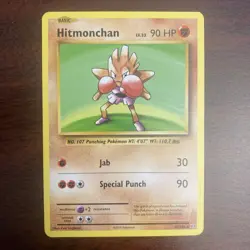 Hitmonchan 62/108 XY Evolutions Non Holo Mewtwo Mayhem Deck Pokemon - Image 1