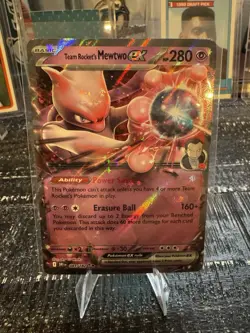 Team Rcoket's Mewtwo ex - 81/182 Destined Rivals - Pokemon TCG - 2025 - Image 1