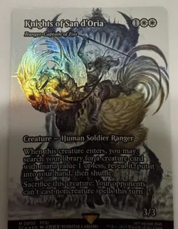 Knights of San d'Oria *FOIL* Showcase Magic MTG Final Fantasy MTG 0002 - Image 1